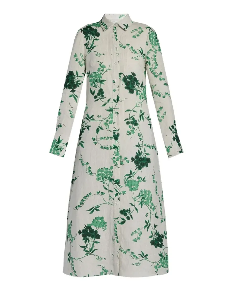 Erdem Kleid mit Muster - Nude Nude