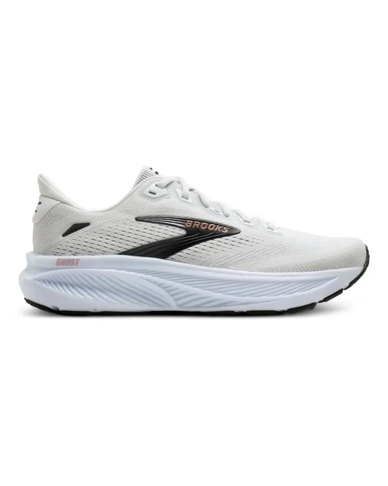 Brooks Ghost 18 Sneakers - Weiß Weiß