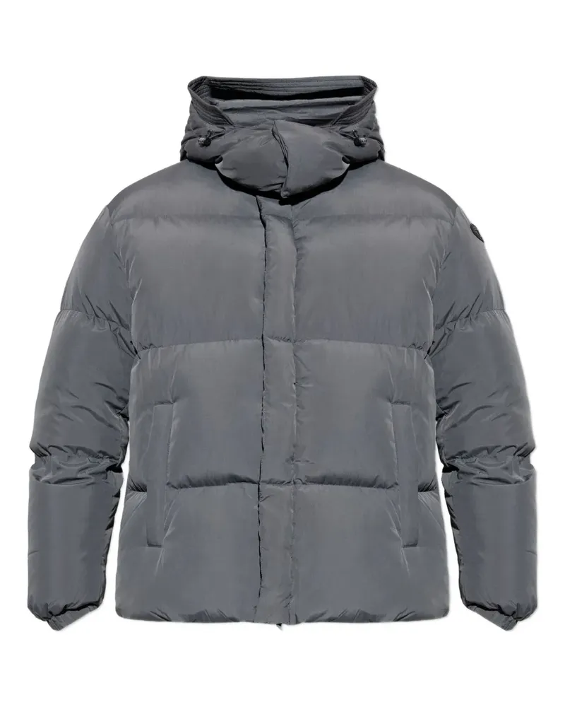 Diesel W-Rolfys-Wrd hooded padded jacket - Grau Grau