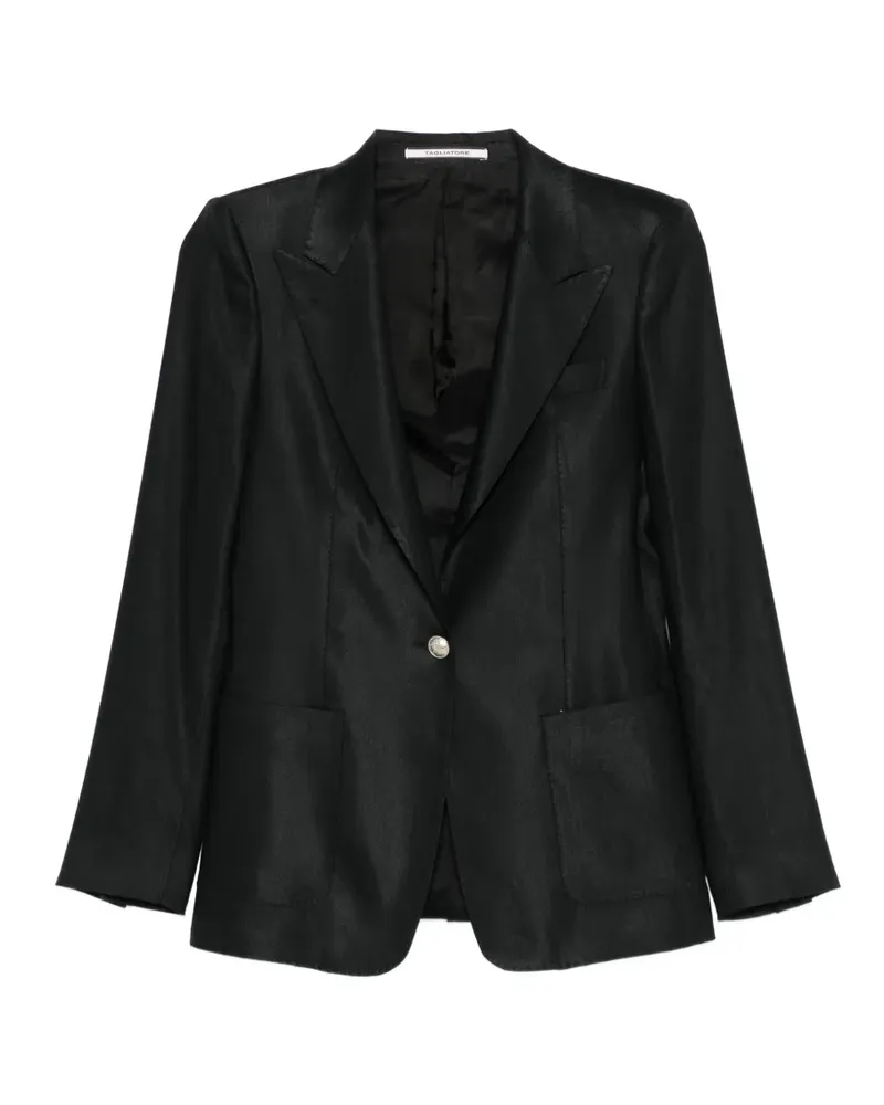 Tagliatore long-sleeve button suit - Schwarz Schwarz