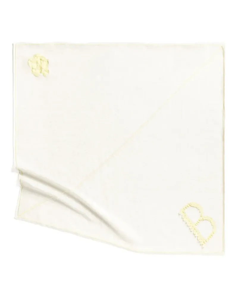 Barrie Schal aus Kaschmir mit Logo - Nude Nude