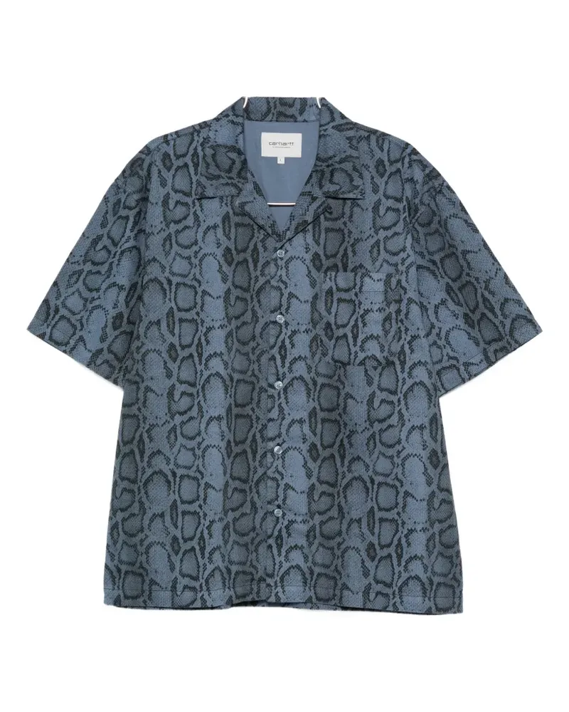 Carhartt WIP patterned shirt - Blau Blau