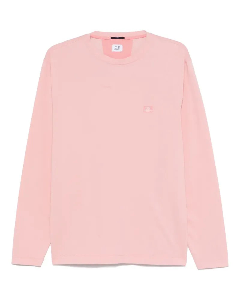 C.P. Company T-Shirt aus Piqué - Rosa Rosa