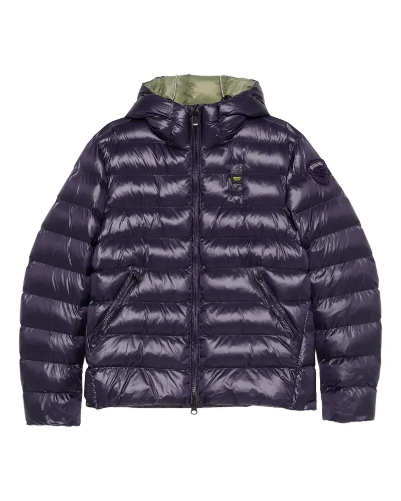 Blauer hooded quilted jacket Blau