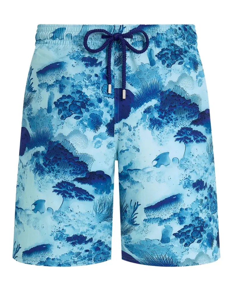 Vilebrequin Badeshorts mit Print - Blau Blau