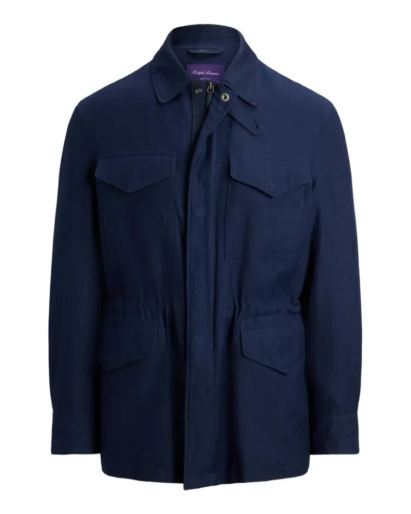 Ralph Lauren Jacke mit Klappentasche - Blau Blau