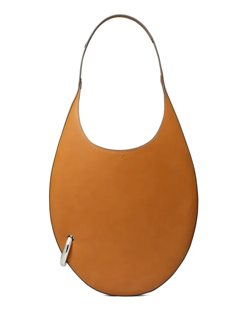 Tory Burch Skulpturale Schultertasche - Braun Braun