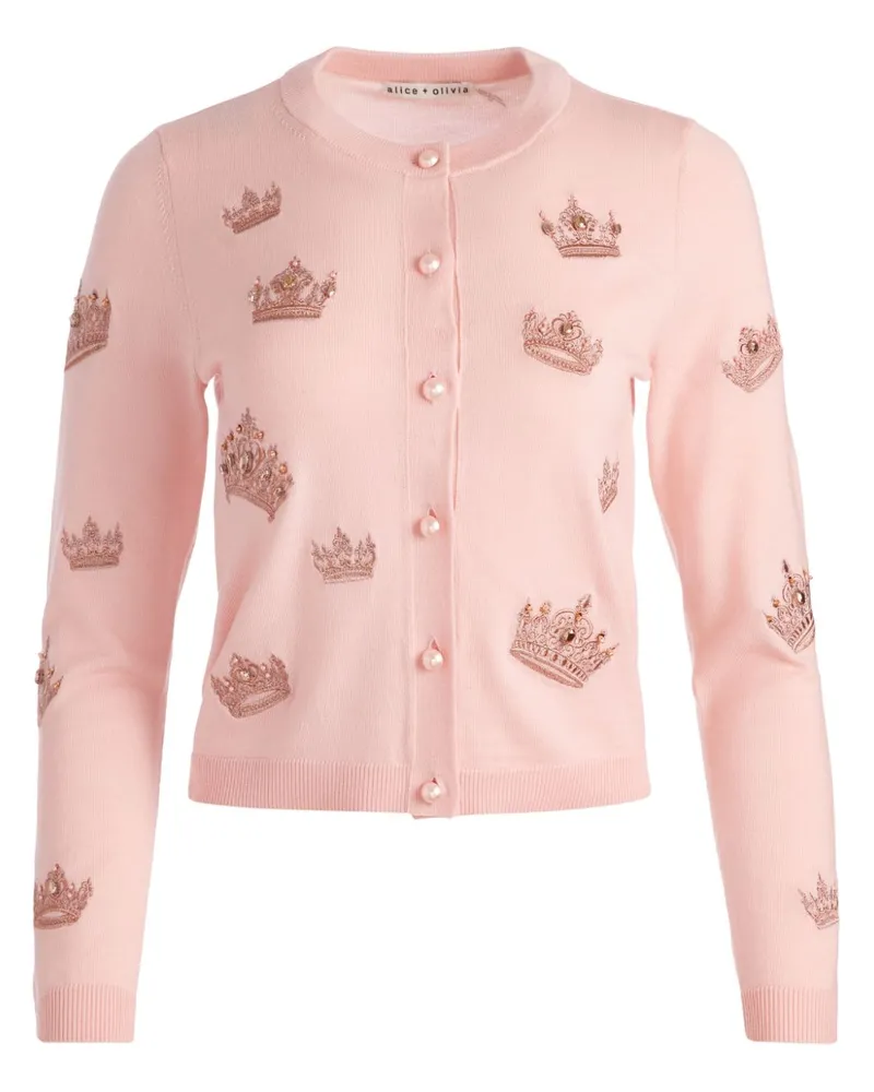 Alice + Olivia Ruthy Cardigan - Rosa Rosa
