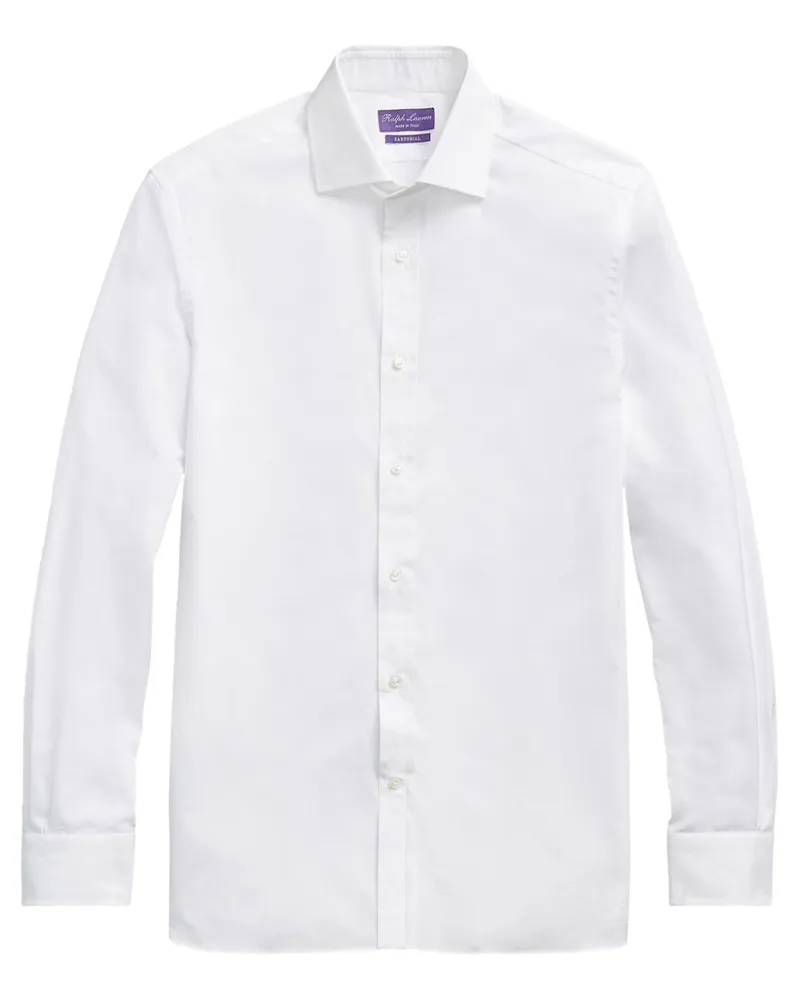 Ralph Lauren Hemd aus Popeline - Weiß Weiß