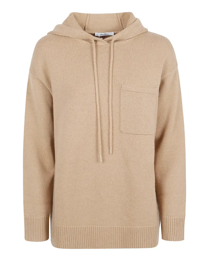 Max Mara Klassischer Hoodie - Braun Braun
