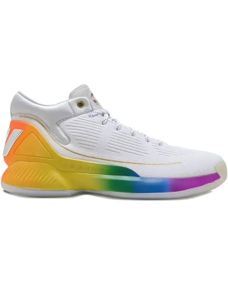 adidas D Rose Pride Pack - Footwear White" Sneakers - Weiß Weiß