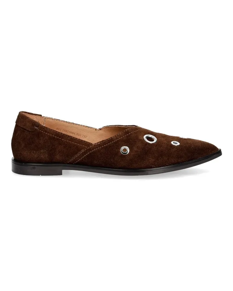 Marc O'Polo Ballerinas mit Verzierung - Braun Braun
