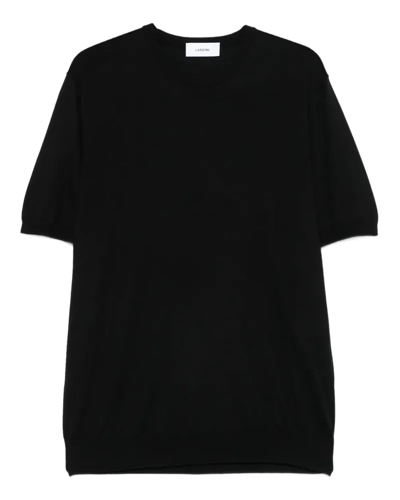 LARDINI Klassisches T-Shirt - Schwarz Schwarz