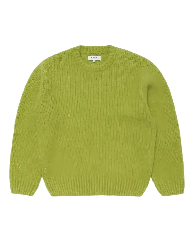 Edwin Jeans Dun strukturierter Pullover - Grün Grün