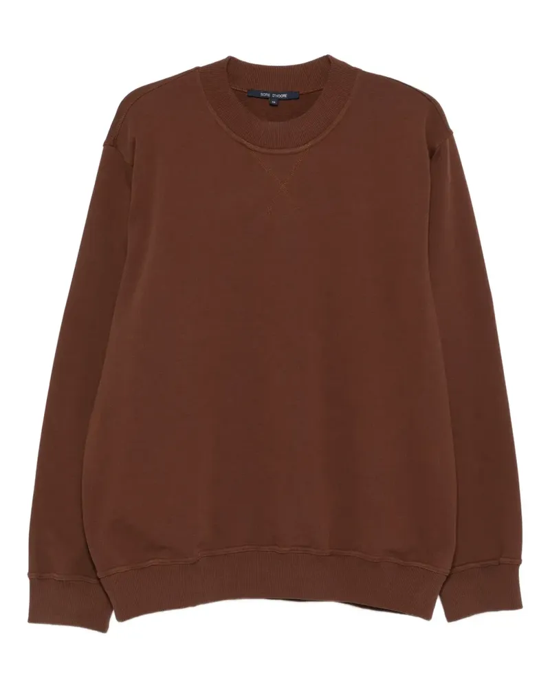 Sofie D'Hoore Sweatshirt mit Rundhalsausschnitt - Braun Braun