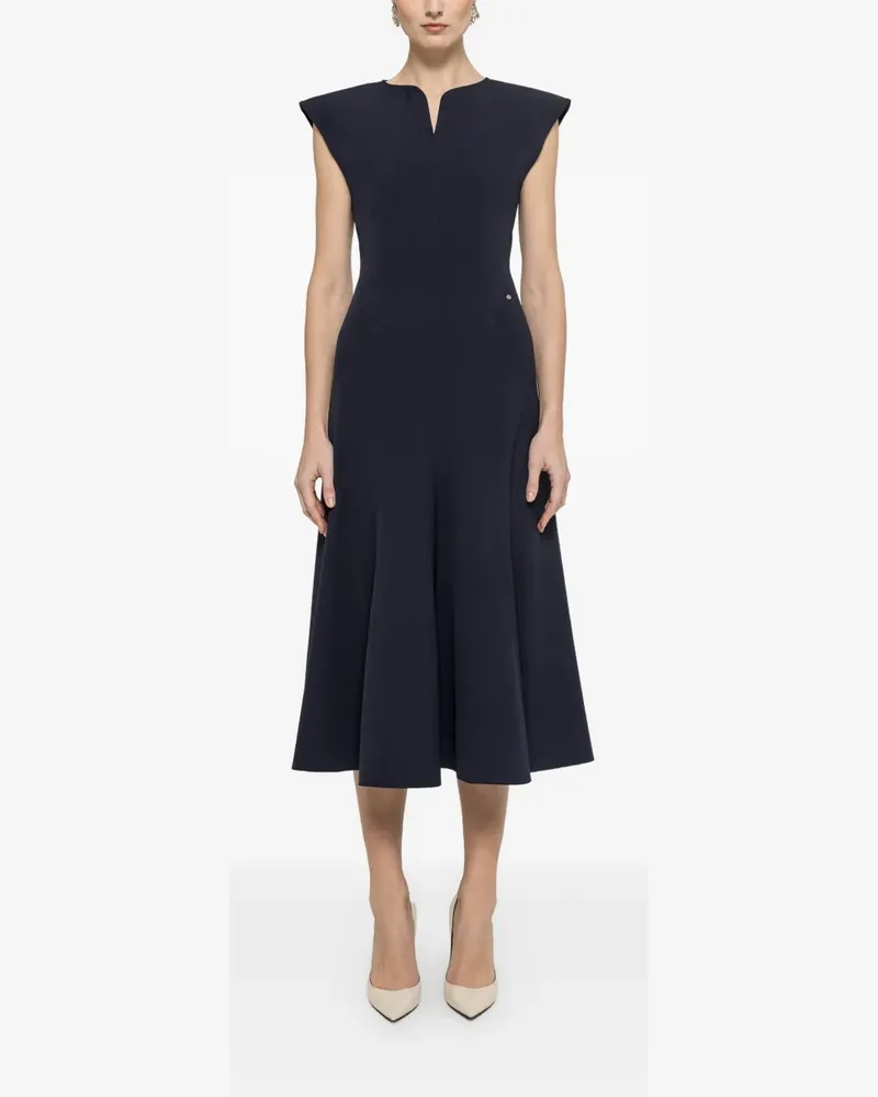 NISSA Midikleid in A-Linie - Blau Blau