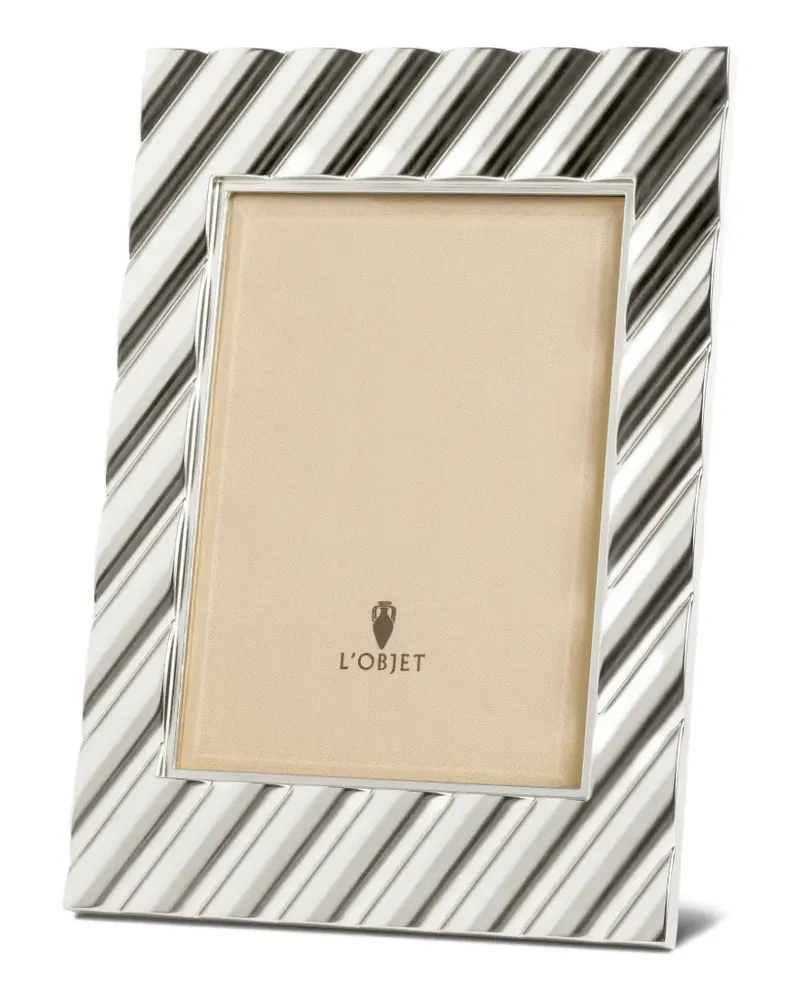 L’OBJET Maxime photo frame - Silber Silber