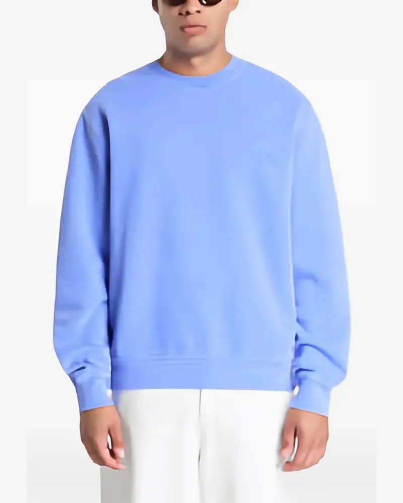 A.P.C. Fernando logo-print hoodie - Blau Blau