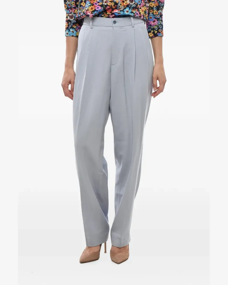 Stella McCartney Large Bar with double pleats - Grau Grau