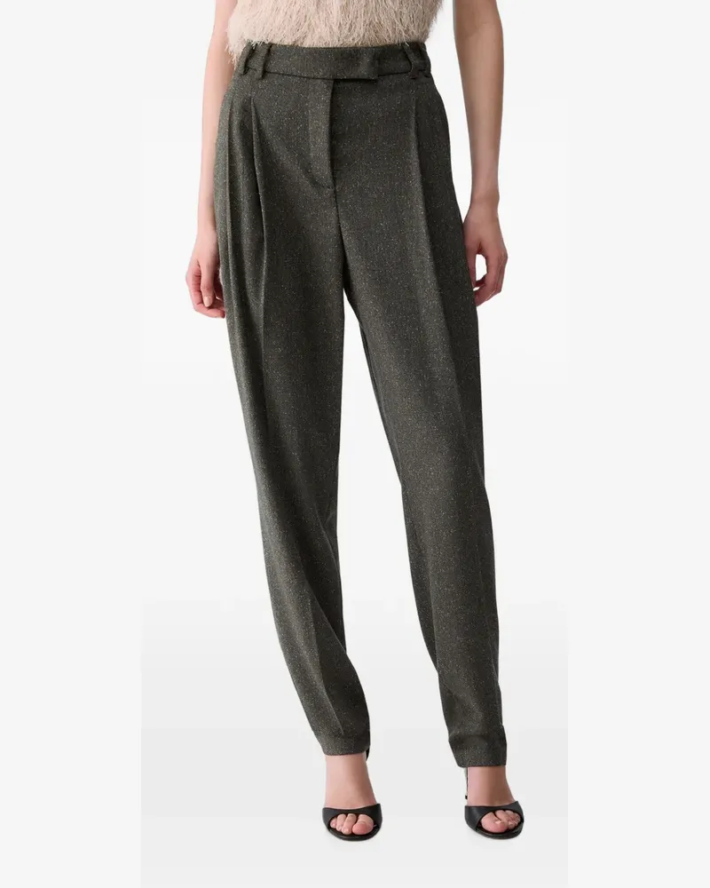 Liu Jo Hose aus Tweed - Grün Grün