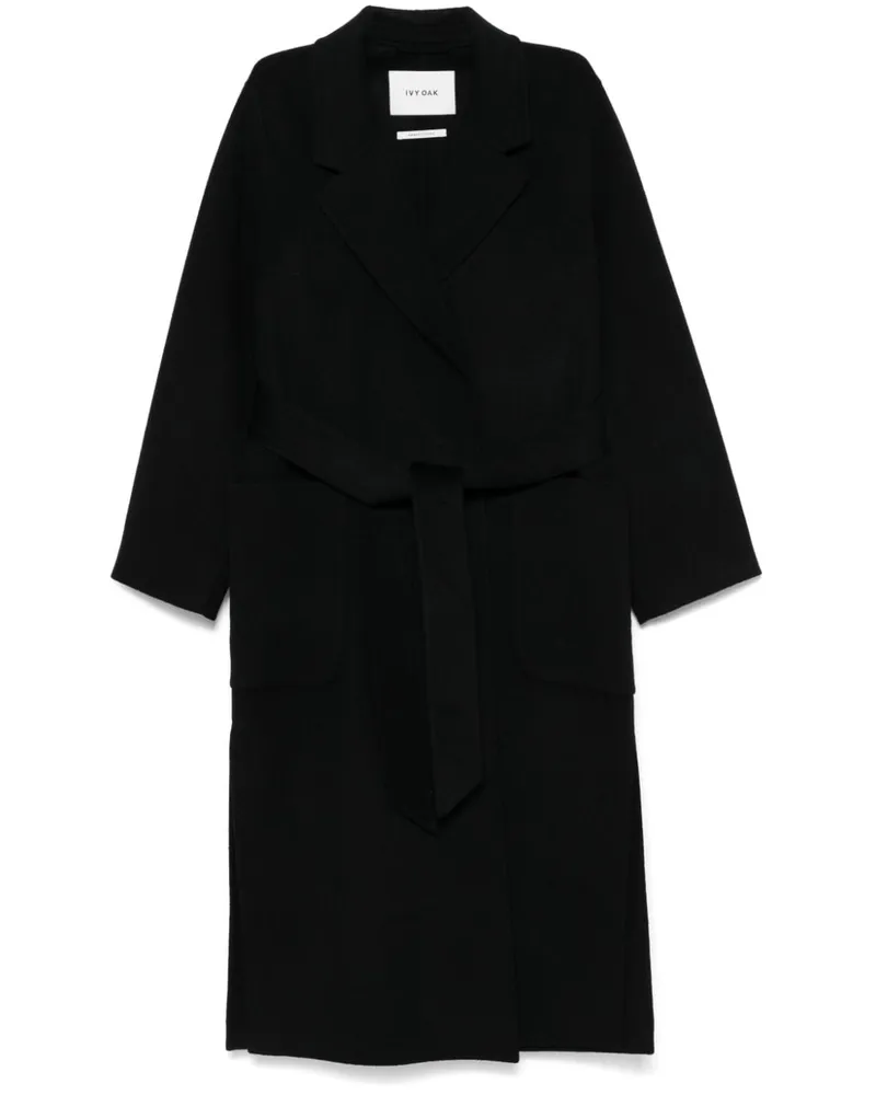 IVY & OAK Celia Mantel - Schwarz Schwarz