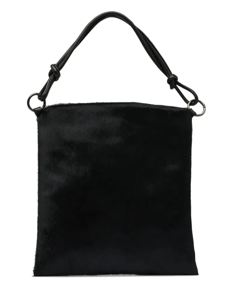 Reptile's House Schultertasche mit Reißverschluss - Schwarz Schwarz