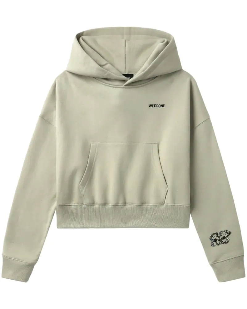 WE 11 DONE Klassischer Hoodie - Grün Grün