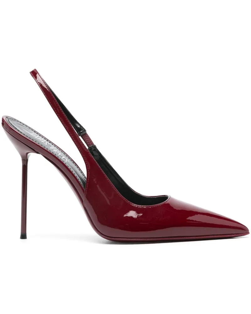 Paris Texas Lidia Slingback-Pumps 105mm - Rot Rot