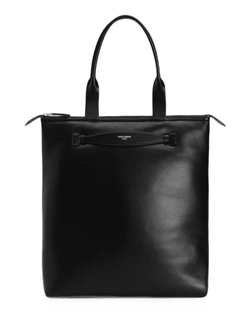 Dolce & Gabbana Handtasche aus Leder - Schwarz Schwarz