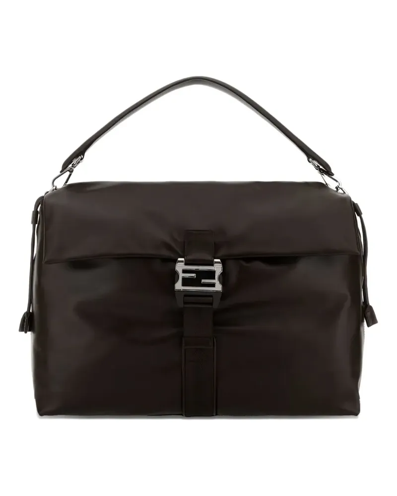 Fendi Kuriertasche mit Schnallendetail - Braun Braun