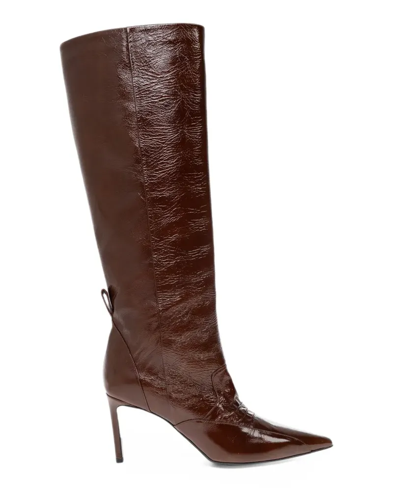IRO Neo Davyn leather knee-high boots - Braun Braun