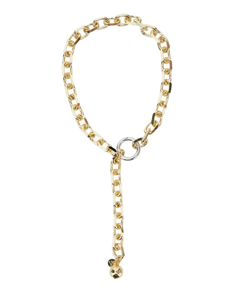 Semicouture Klassische Panzerkette - Gold Gold