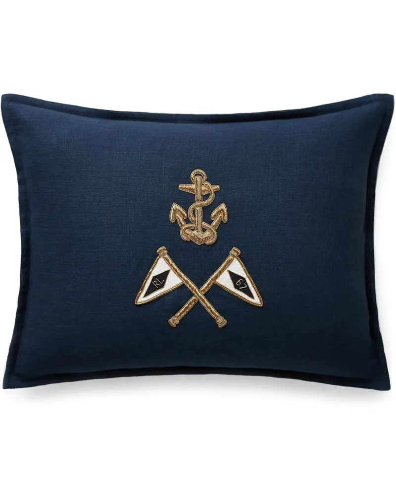 Ralph Lauren Home Bayview Kissen Blau