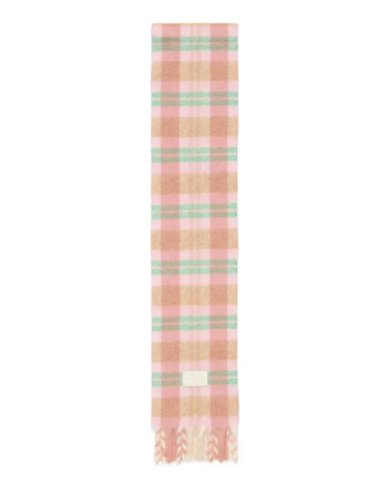 Acne Studios Schal mit Fransen - Rosa Rosa