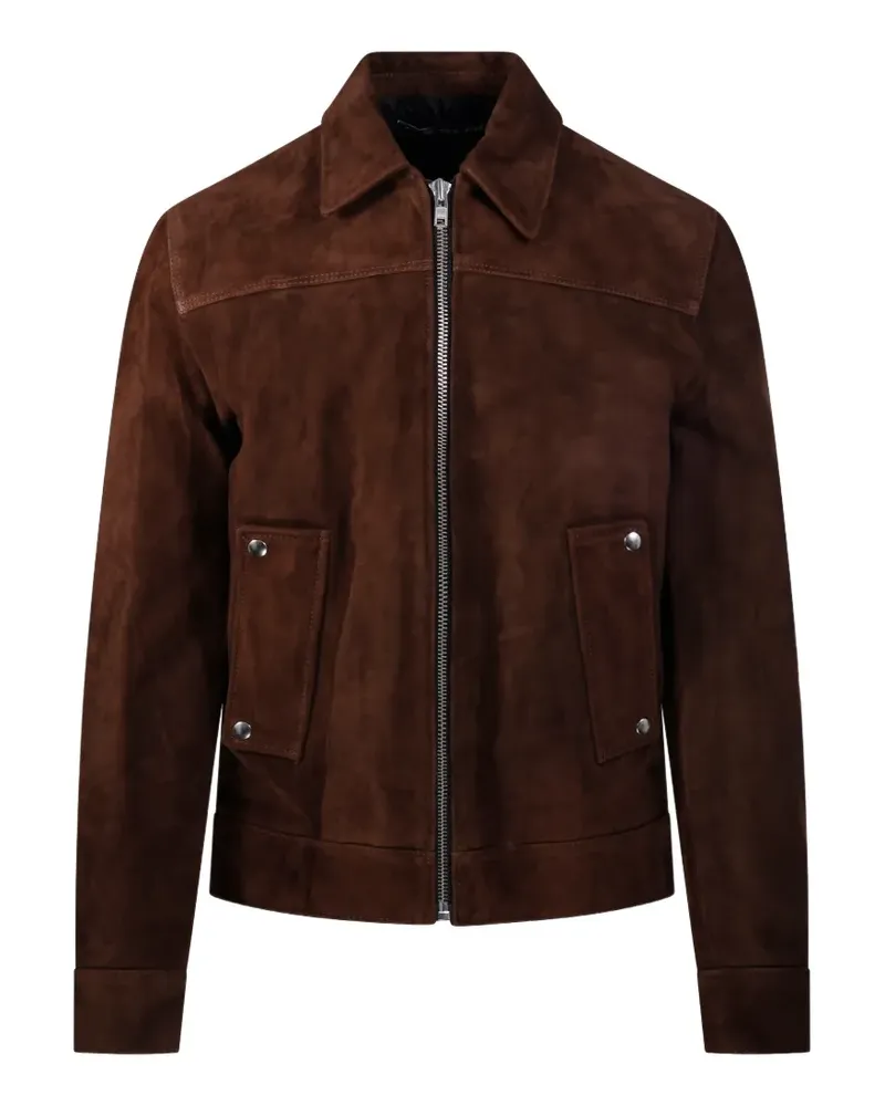 Department 5 suede panelled jacket - Braun Braun