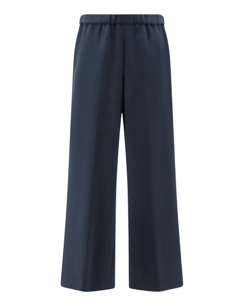 ASPESI Palazzohose mit elastischem Bund - Blau Blau