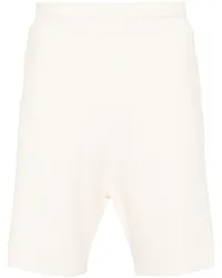 Golden Goose Gestrickte Lionel Shorts mit Streifen Nude