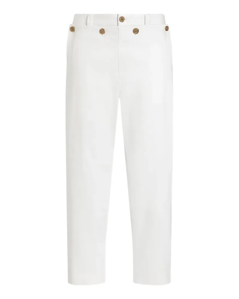 Dolce & Gabbana Klassische Hose - Weiß Weiß