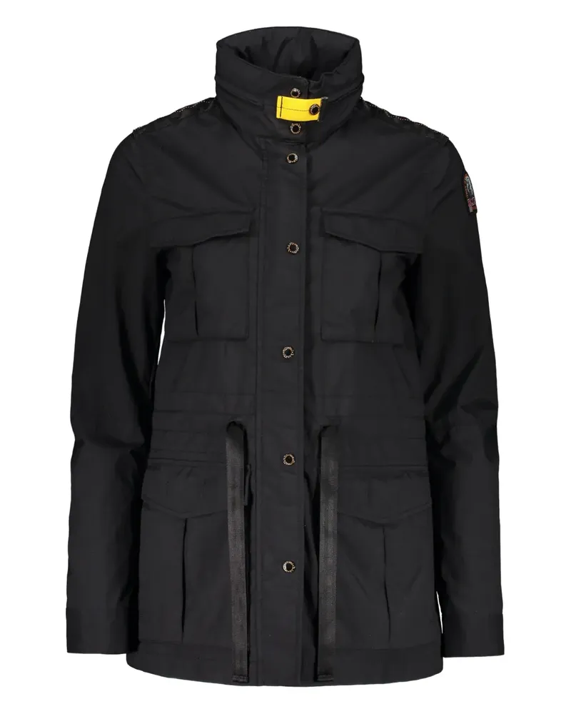 Parajumpers Leichte Jacke mit Kordelzug - Schwarz Schwarz