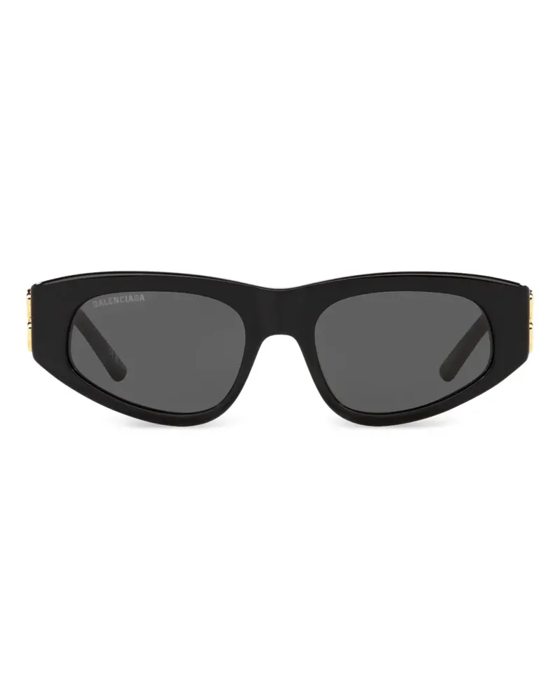 Balenciaga Dynasty Sonnenbrille mit D-Gestell - Schwarz Schwarz
