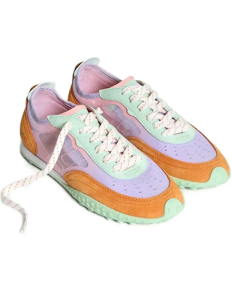 HOFF Parrot mesh panel suede sneakers - Violett Violett