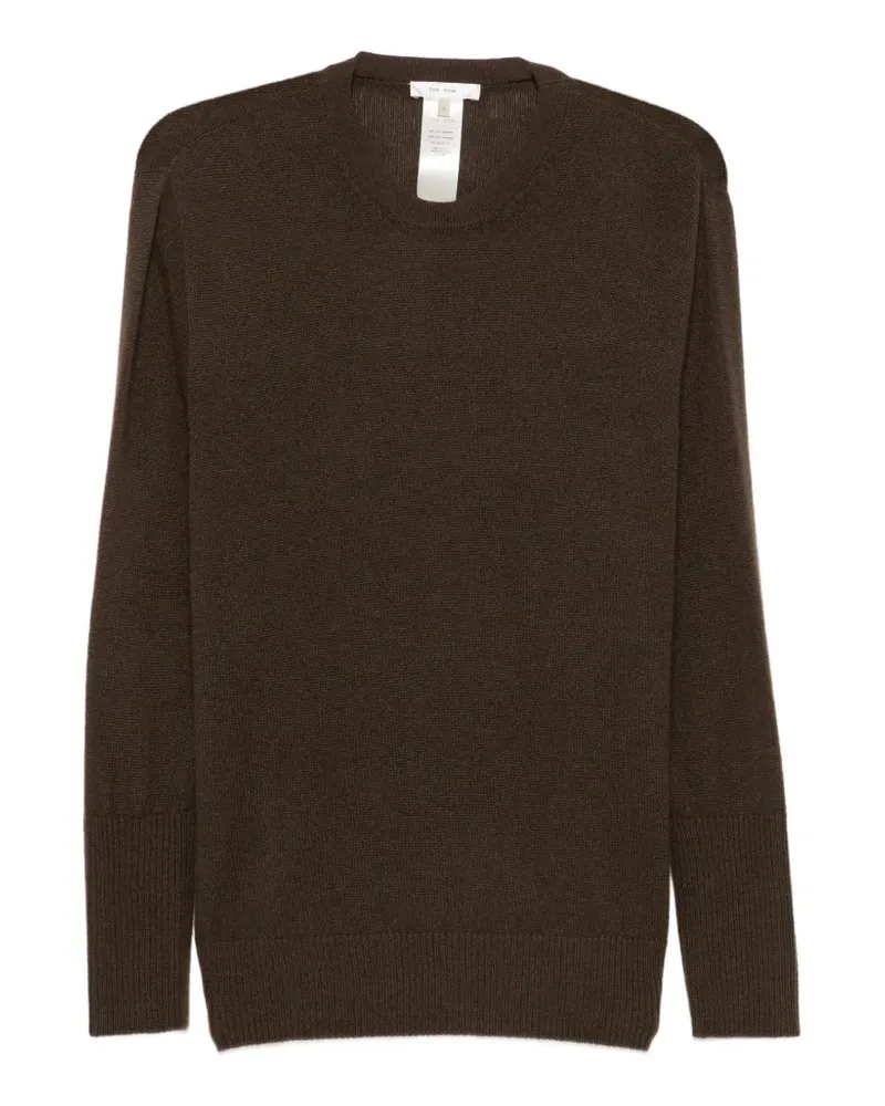 The Row Odelle crew-neck sweater - Braun Braun