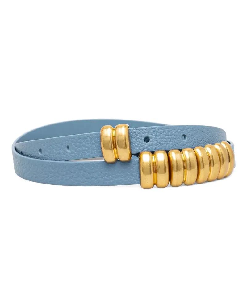 By Malene Birger Ounlo leather belt - Blau Blau