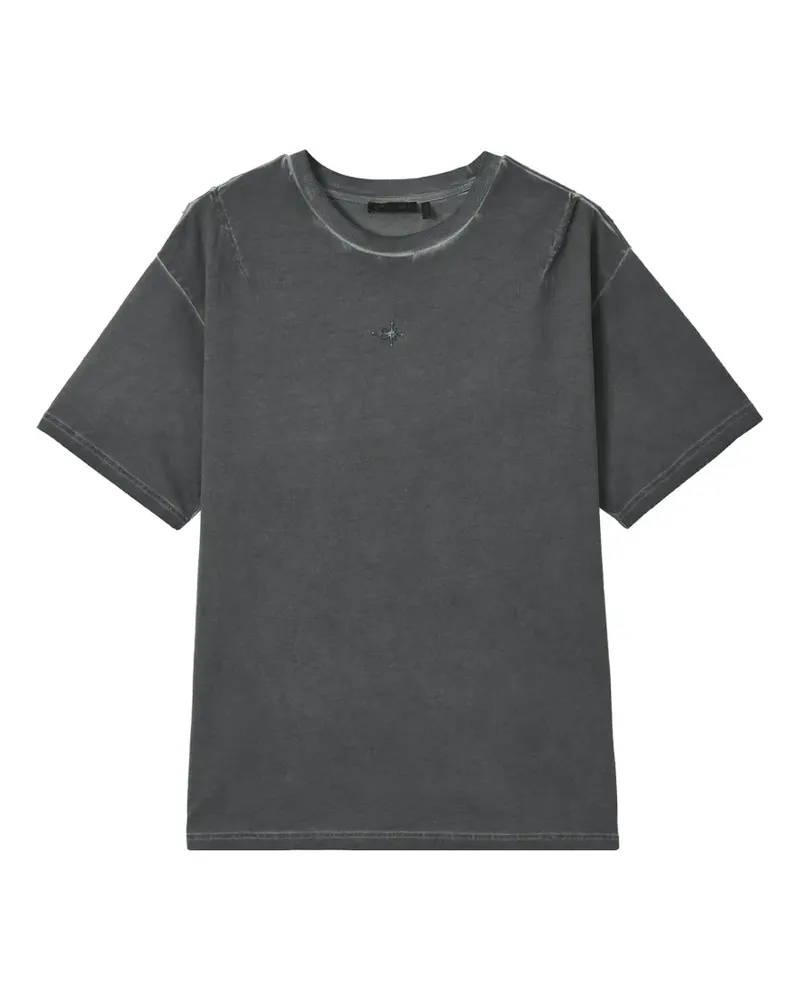 FIVE CM T-Shirt mit Patchwork-Detail - Grau Grau