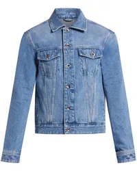 Michael Kors classic-collar buttoned denim jacket Blau