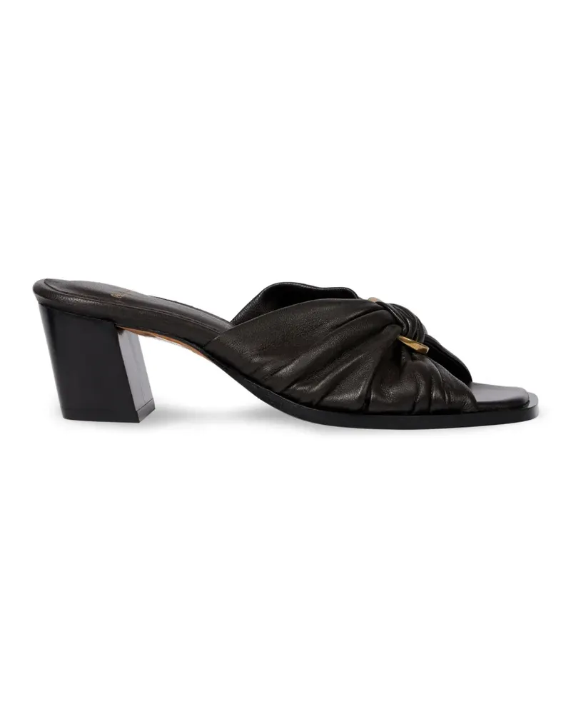 Paul Smith knotted leather sandals - Schwarz Schwarz