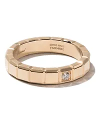 Chopard 18kt 'Ice Cube' Gelbgoldring mit einem Diamanten Gold