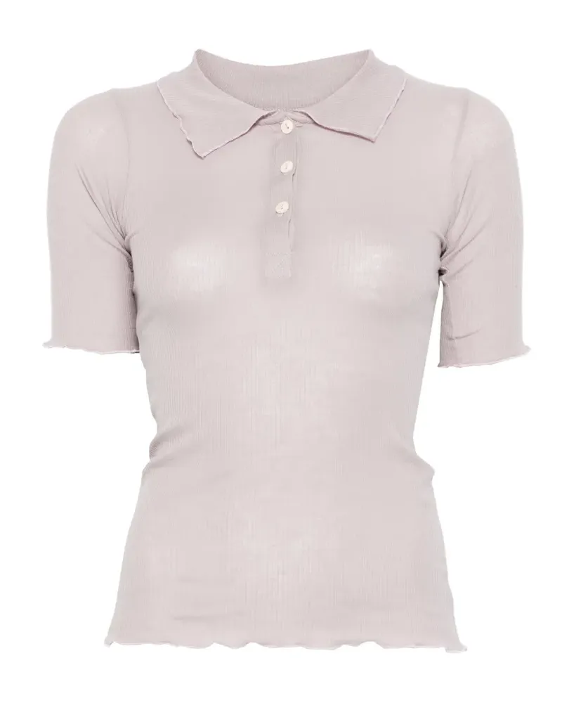 Baserange Dual polo top - Violett Violett