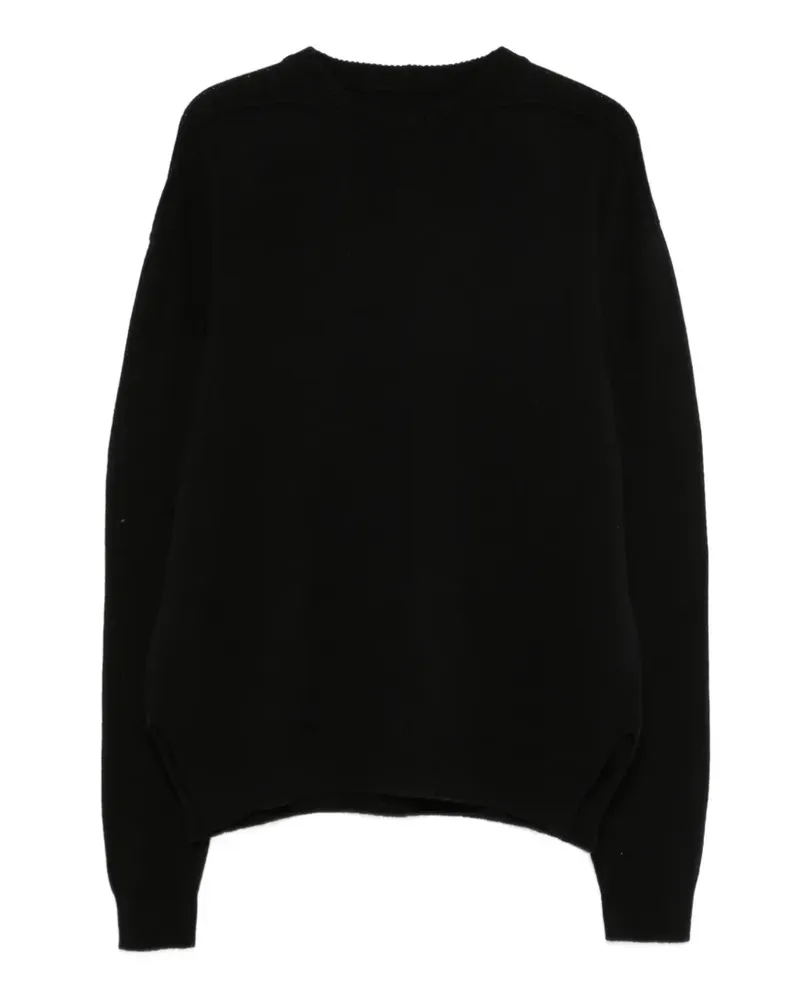 Rick Owens crew-neck sweater - Schwarz Schwarz
