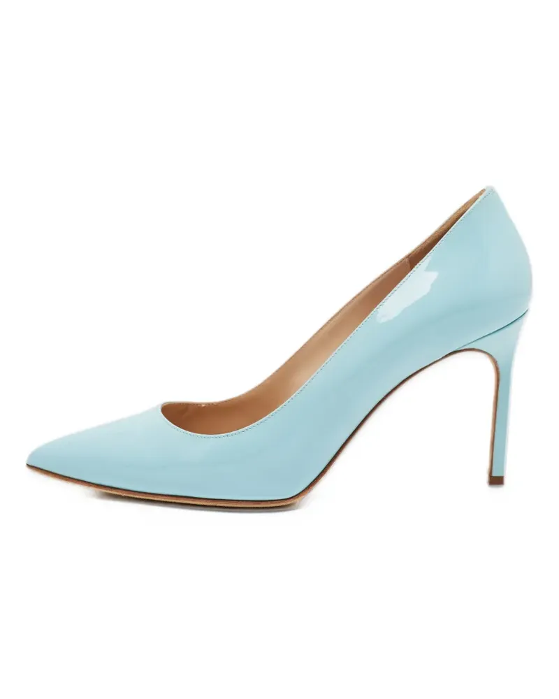 Manolo Blahnik BB pointed-toe pumps - Blau Blau